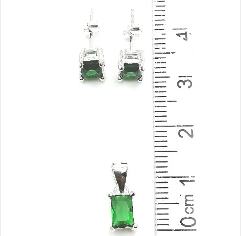 Juego de Circones con Diseño Rectangular 5X7 MM
