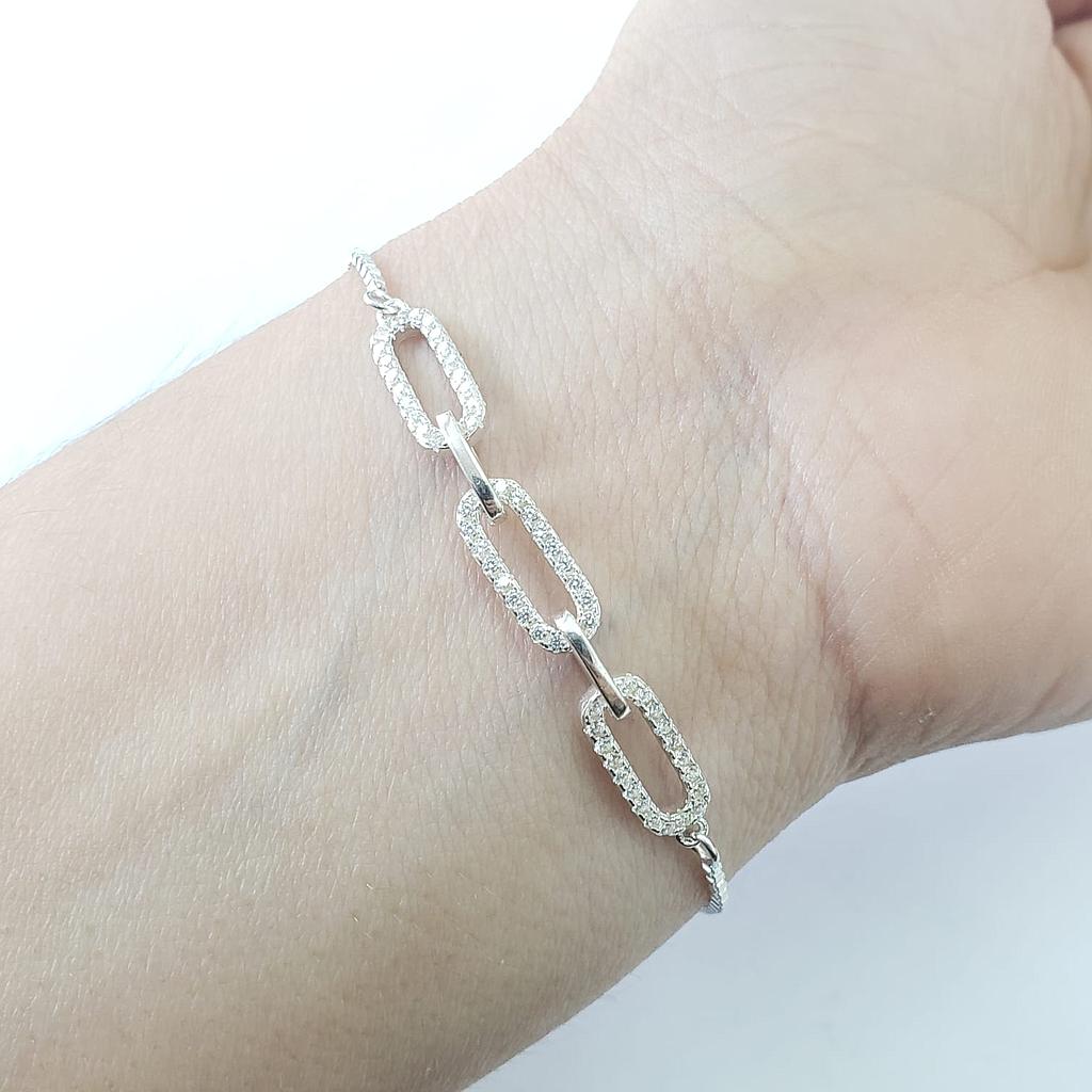 PULSERA AJUSTABLE SILVER/PLATA 925